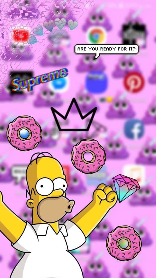 Moda Simpson wallpaper 