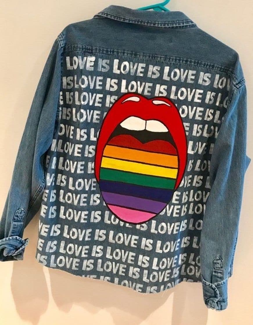 Moda Jaqueta love is love 