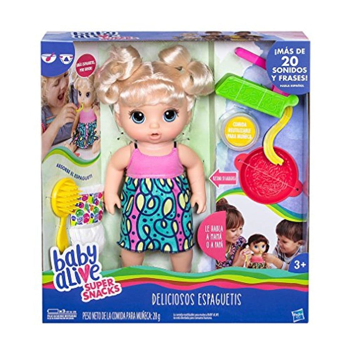 Producto Hasbro - Baby Alive Muñeca, multicolor, 38 cm