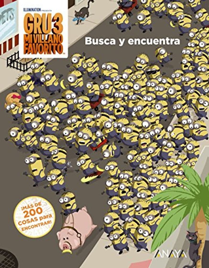 Book Gru 3: Busca y encuentra