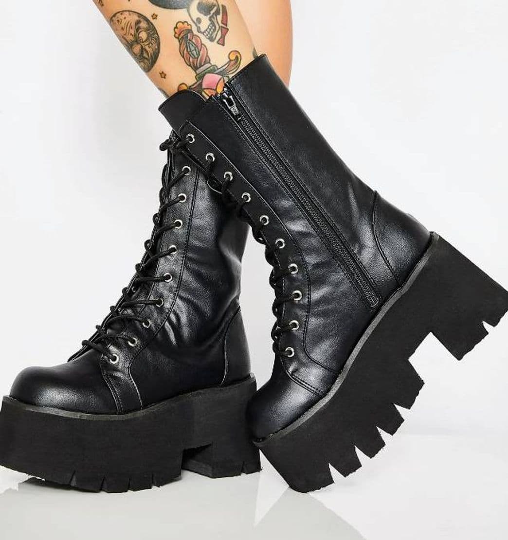 Fashion Demonia Sacred Ashes Platform Boots | Dolls Kill