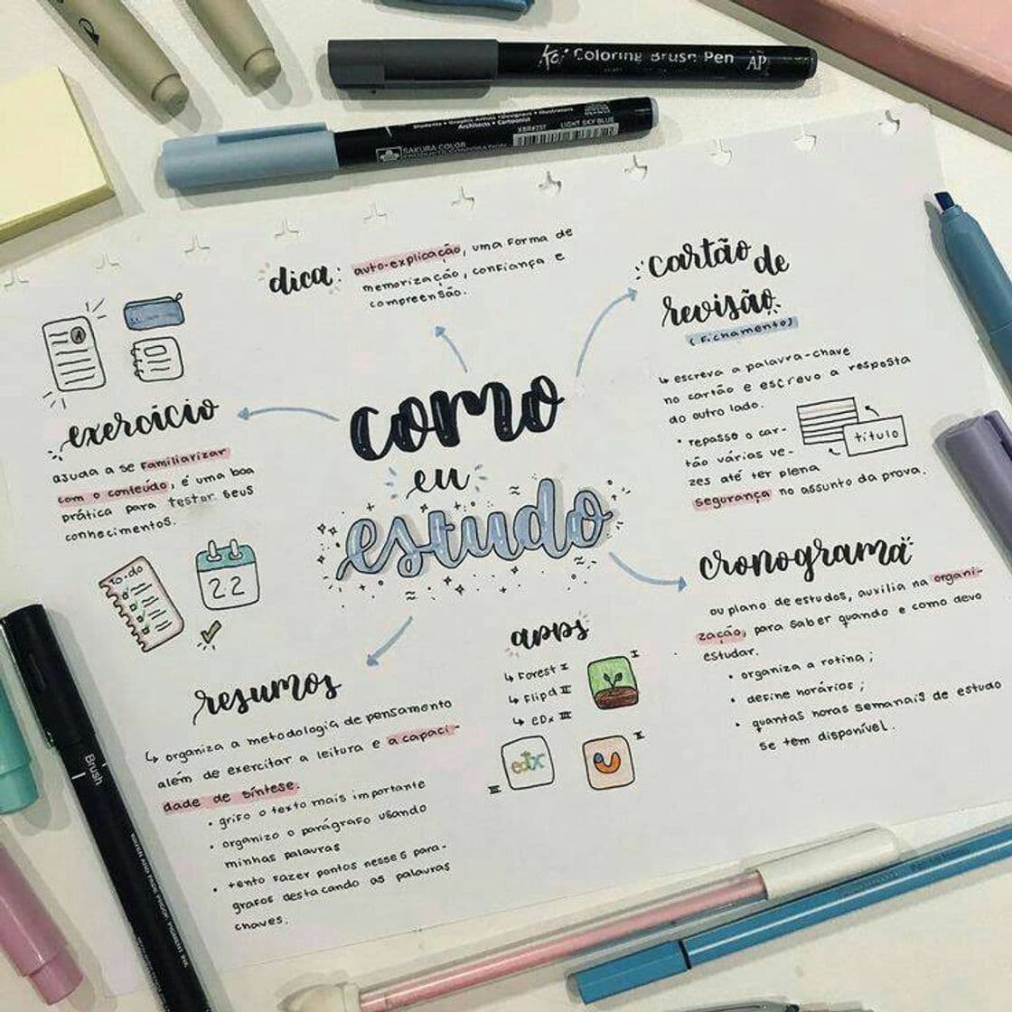 Moda como estudar 💜