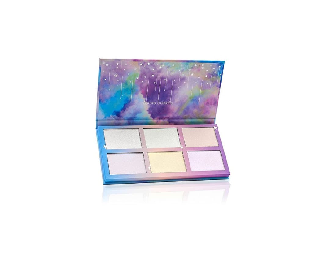 Belleza TZ cosmetix - Aurora boreal 6 colores paleta de maquillaje Kit de maquillaje en polvo