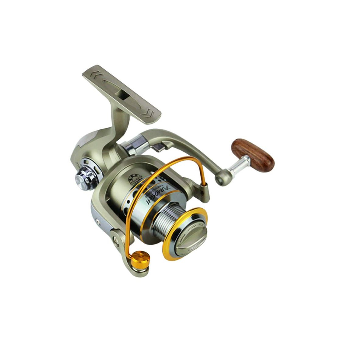 Product HoSayLike Metal Spinning Fishing Reel Peche Rueda Spinning Reel Fishing Tackle Hf1000