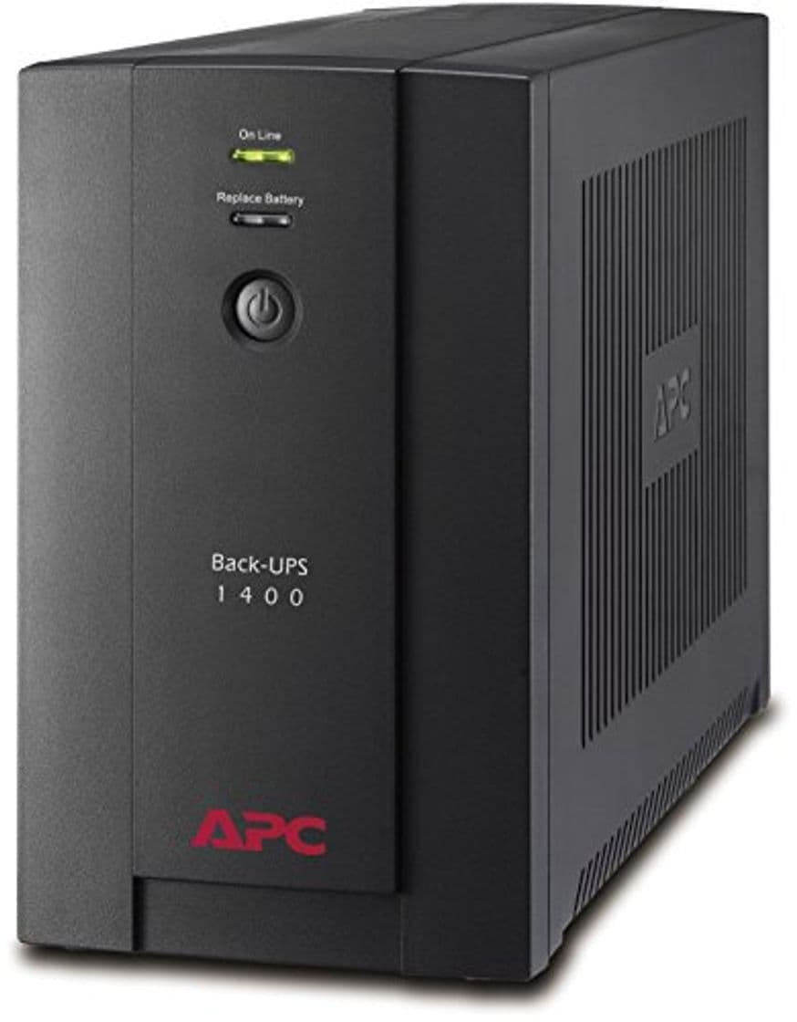 Place APC BX1400U-GR Back-UPS BX - Sistema de alimentación ininterrumpida SAI 1400VA