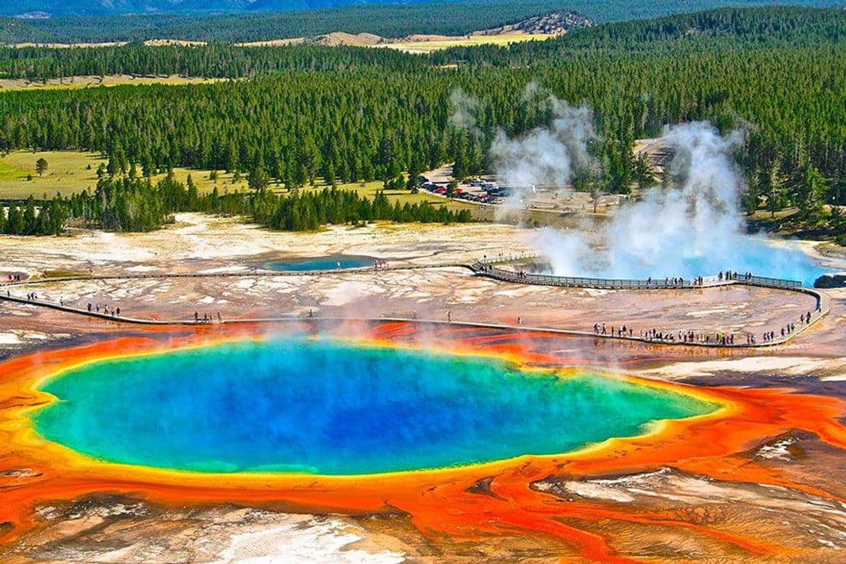 Place Grand Prismatic Spring