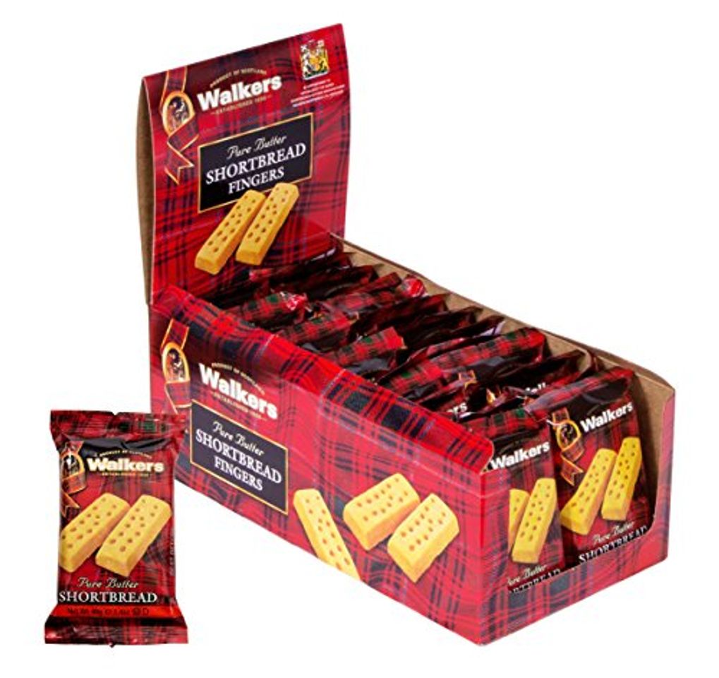 Product Walkers Shortbread Fingers, 2-Count Cookies Packages