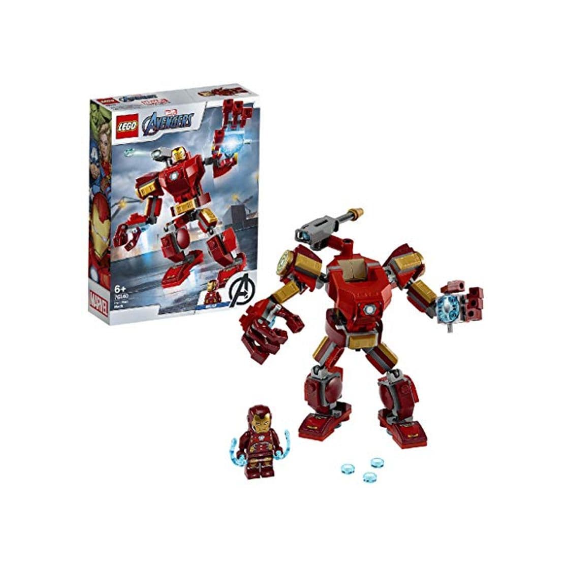 Product LEGO Super Heroes - Armadura Robótica de Iron Man, Juego de Construcción