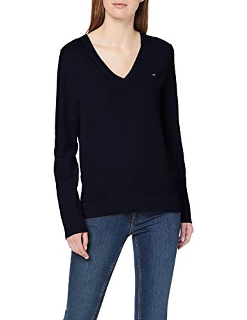 Producto Tommy Hilfiger Heritage V-Neck Sweater suéter, Azul