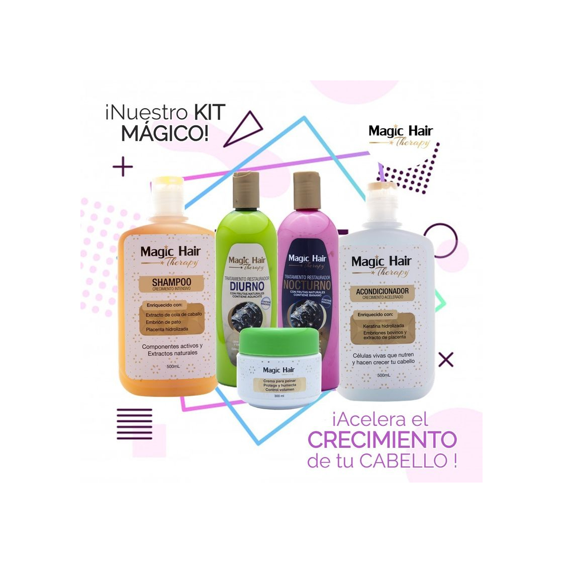 Producto Los mejores productos para tu cabello