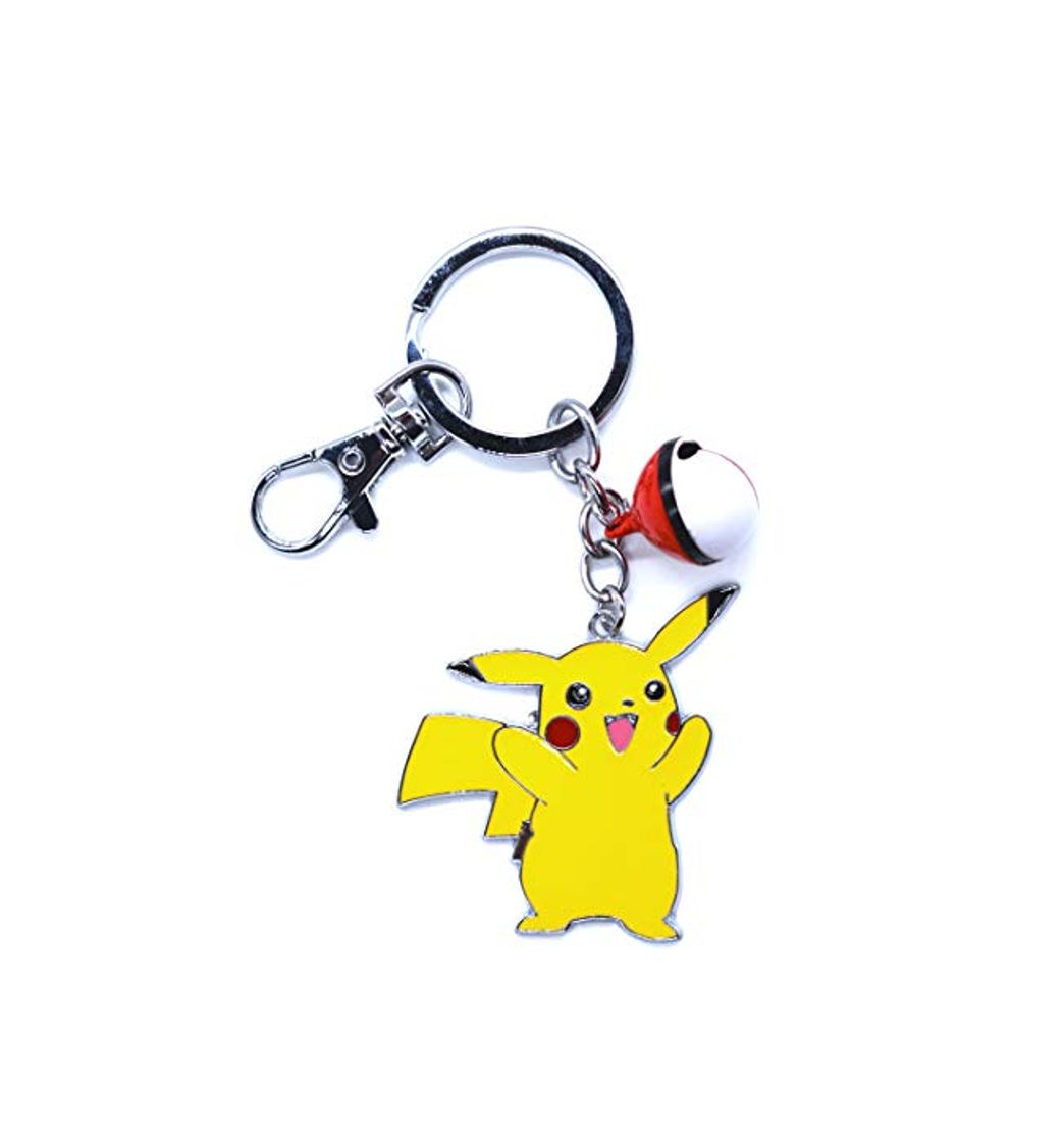 Product Anime Domain Llavero de Pokemon con Figura de Pikachu （D）