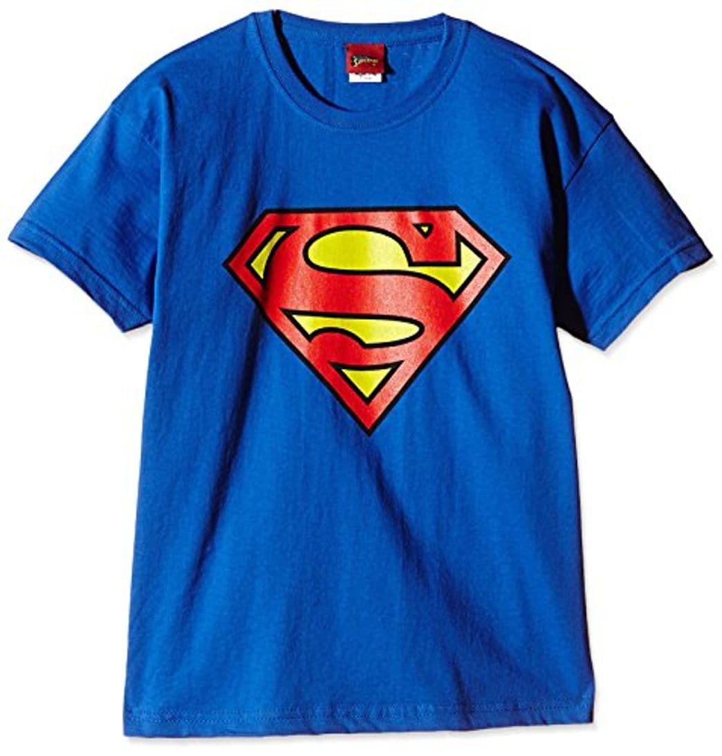 Product DC Comic Superman Logo, Camiseta para Niños, Azul