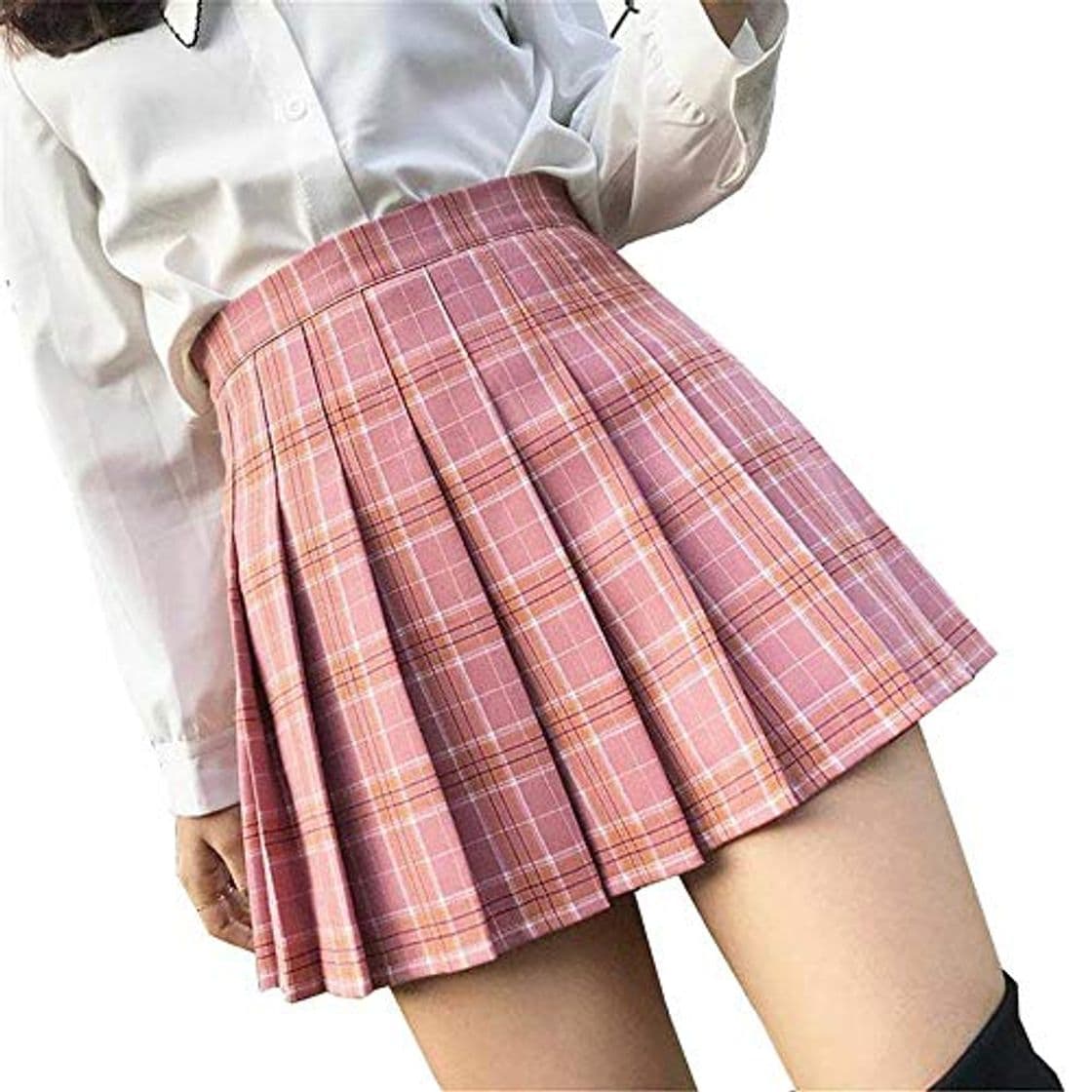 Product CCBBFemale Plaid Pleated Skirt, Short Skirt, Sweet Cute Beauty Baby Dance Skirt