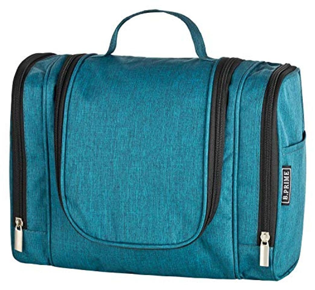 Fashion B.PRIME Bolsa de Aseo Classic XL Azul Intenso – Neceser prémium Muy