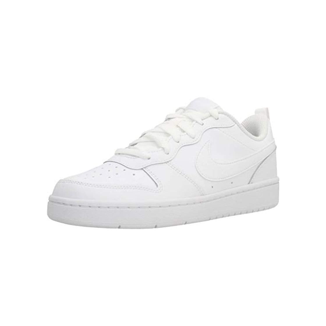 Moda Nike Court Borough Low 2, Zapatillas de Baloncesto para Niños, Blanco