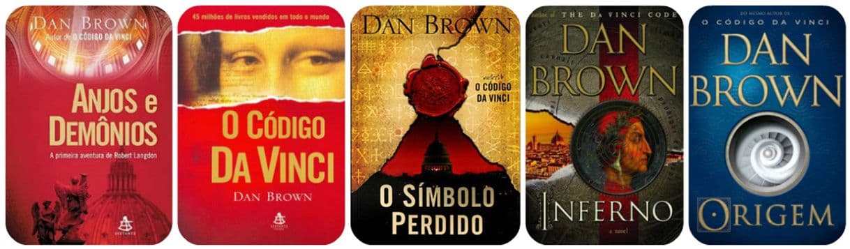 Book Dan Brown - As aventuras de Robert Langdon