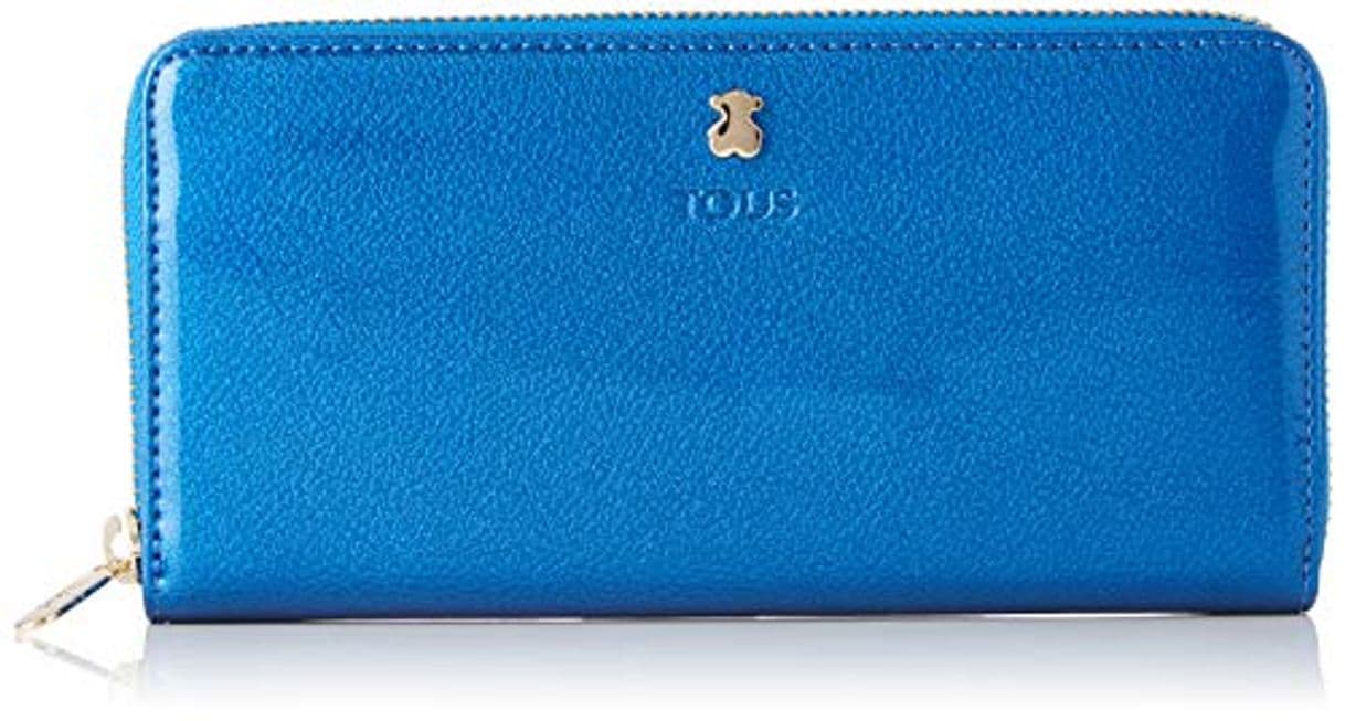 Product TOUS 995960400, Monedero para Mujer, Azul, 19.5x11x2 cm