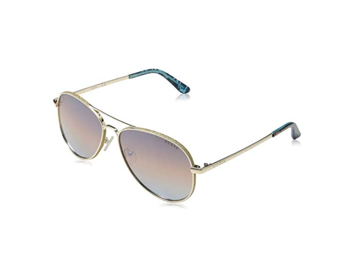 Producto Guess GU7555 33F 59 Monturas de gafas, Dorado