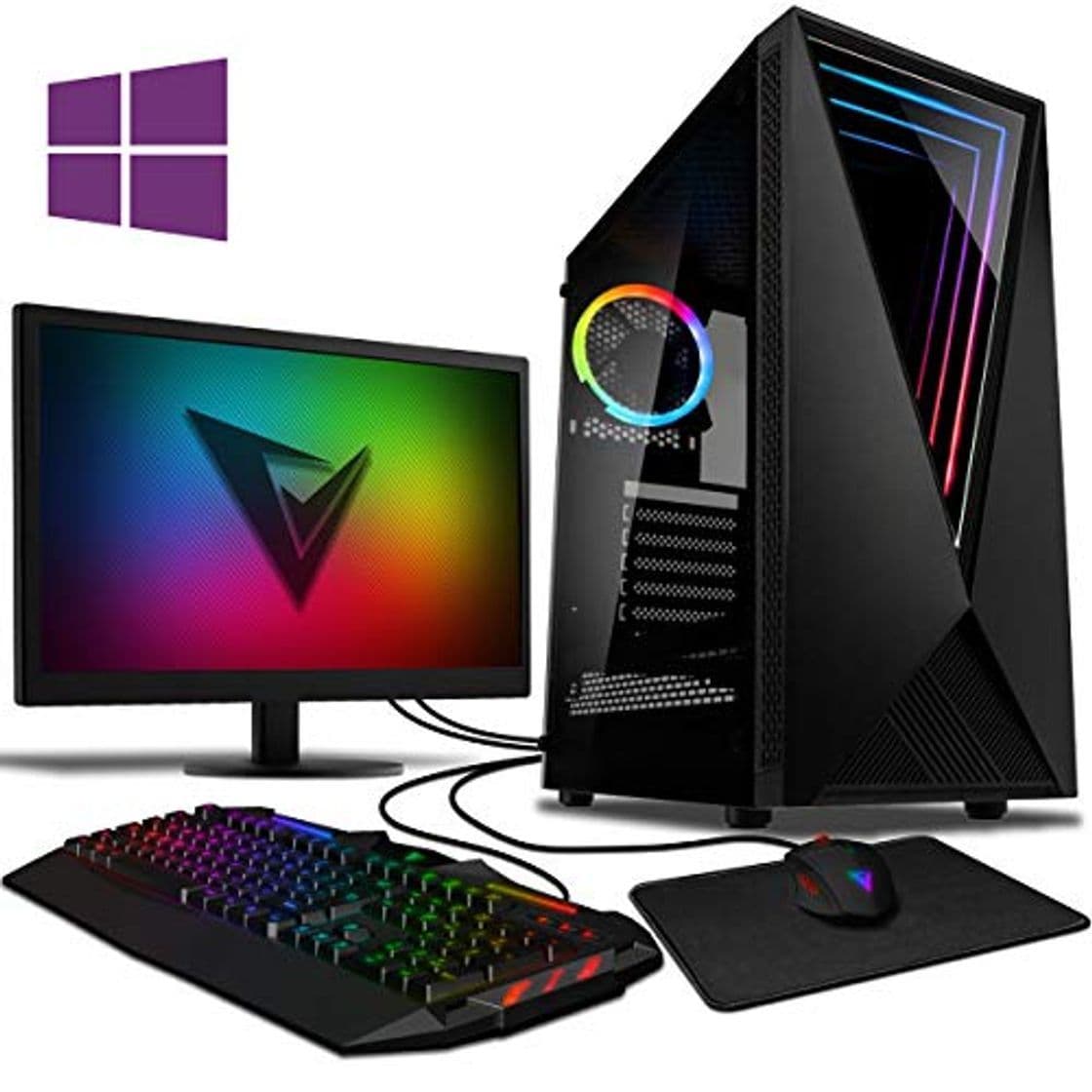 Electronic VIBOX Pyro GS450-92 Gaming PC Ordenador de sobremesa con Cupón de Juego,