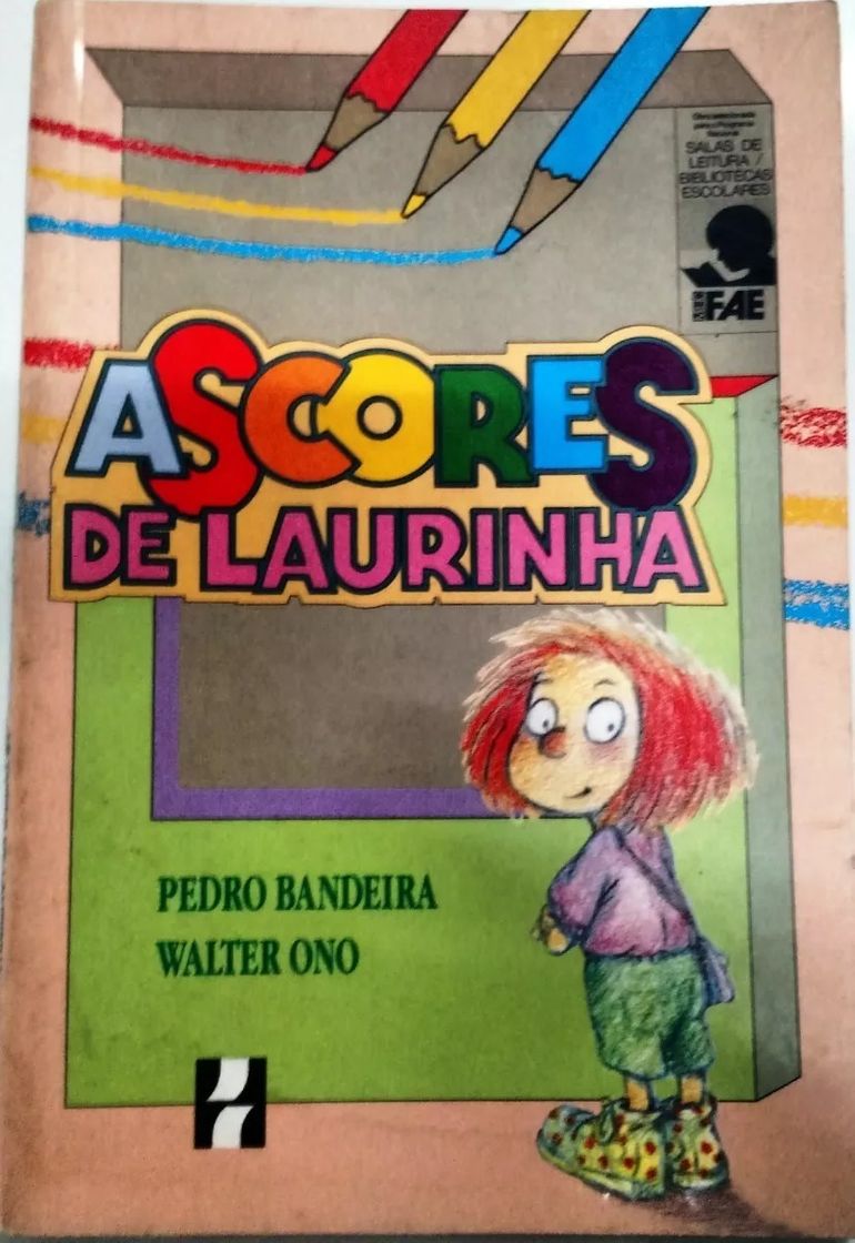 Book Livro: As Cores de Laurinha - Pedro Bandeira