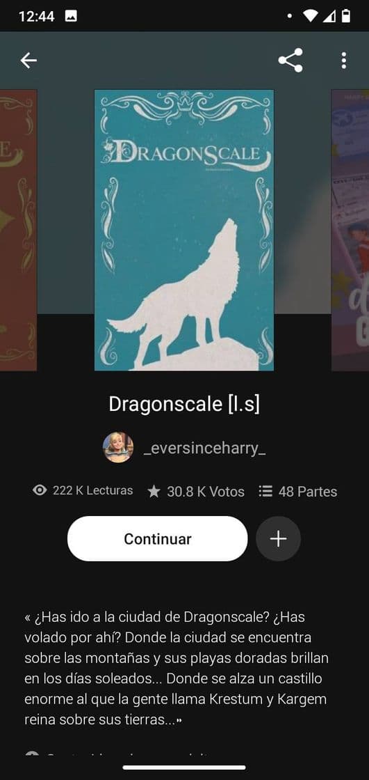 Book Dragonscale 💙🐺