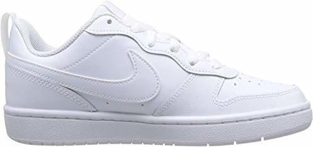 Fashion Nike Court Borough Low 2, Zapatillas de Baloncesto para Niños, Blanco