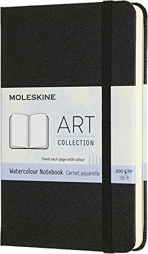 Product Moleskine - Cuaderno de Acuarela Adecuado para Lápices y Pinturas de Acuarela