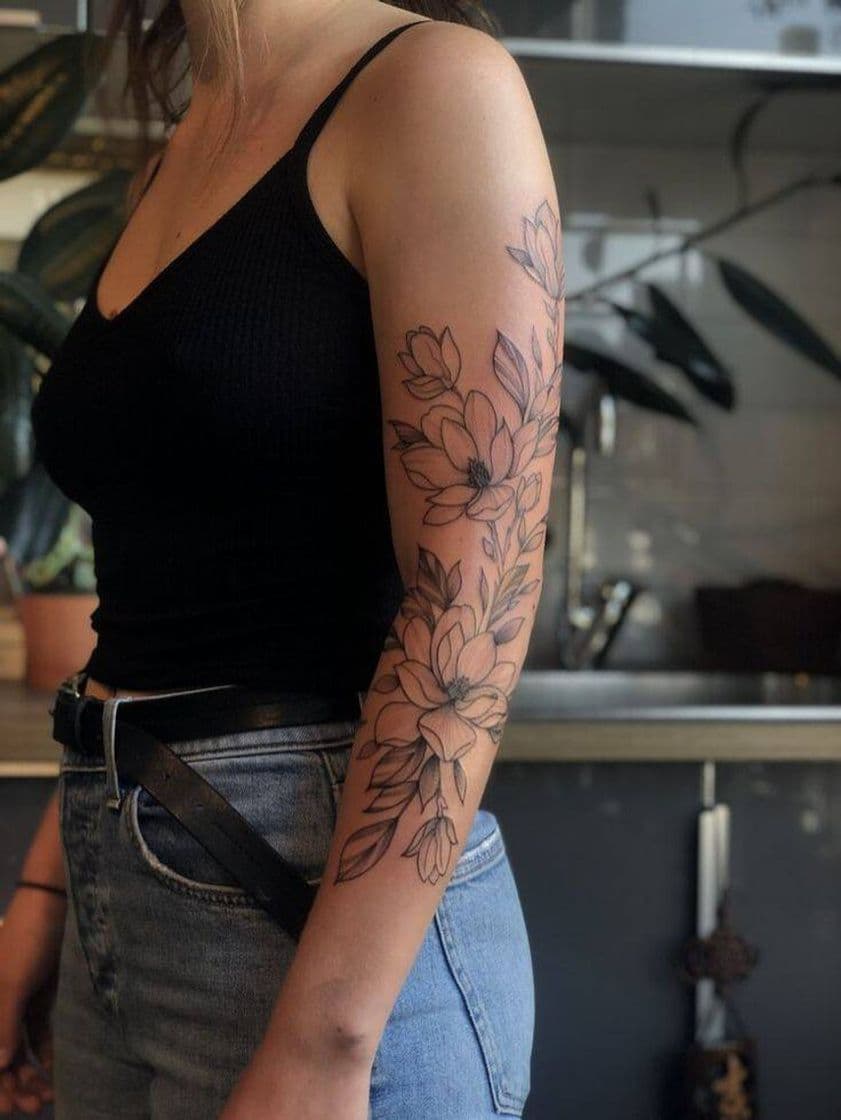 Moda Tatto de Flores❤ 