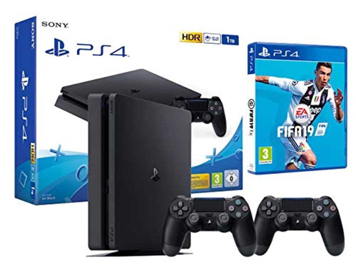 Product PS4 Slim 1Tb Negra Playstation 4 Consola