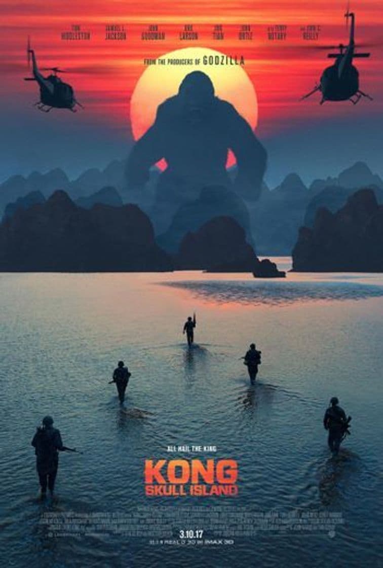 Película King Kong - Ilha da Caveira