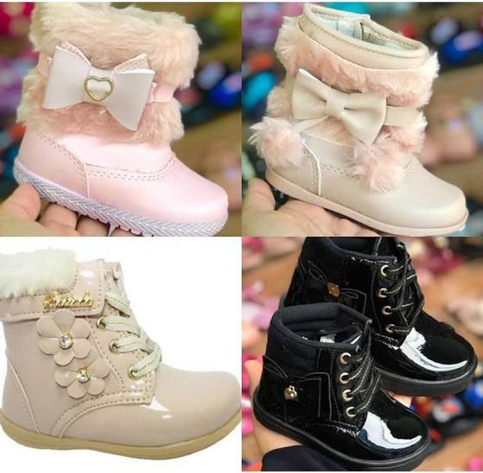 Moda Lindas botas infantis!!!