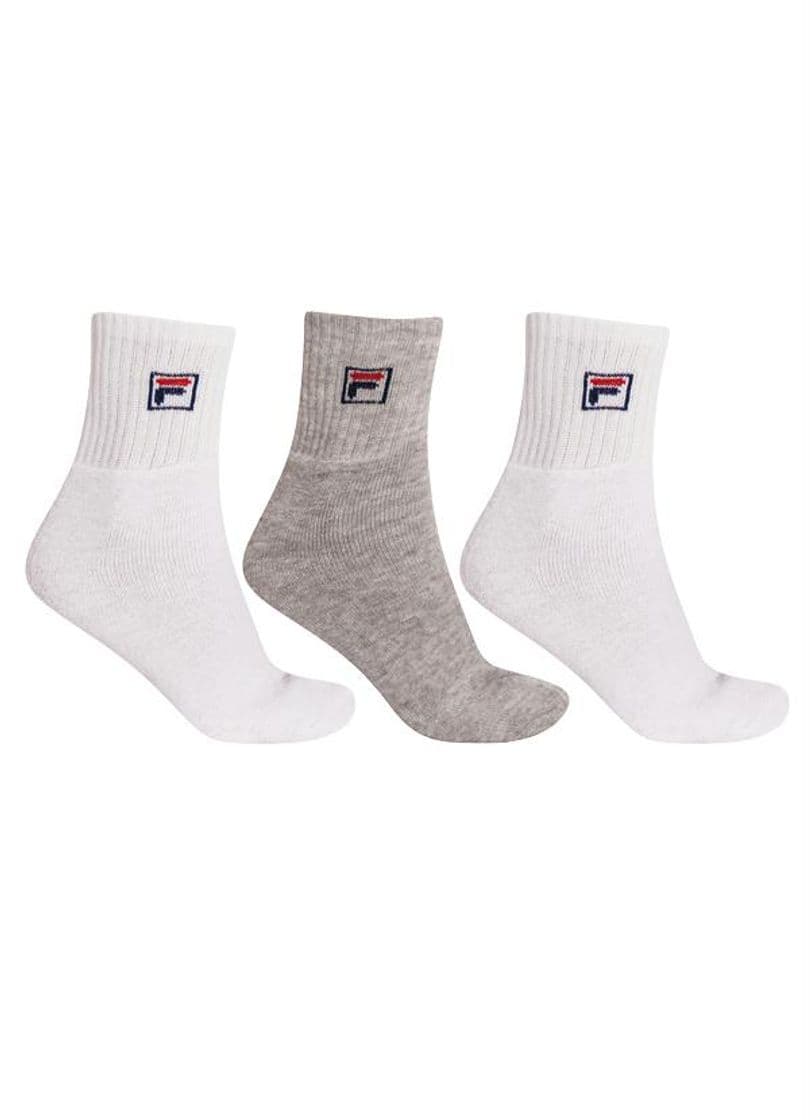 Moda Fila - Kit 3 Meias Fila Classic Branco e Mescla
R$ 24,99