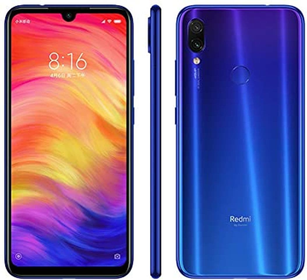 Moda Celular, Xiaomi, Redmi Note 7, 4GB RAM, 64GB, Versão Global