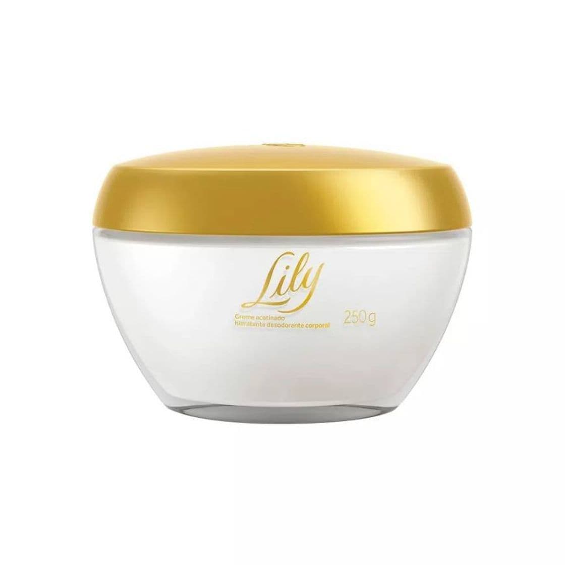 Moda Creme Acetinado Hidratante Desodorante Corporal Lily, 250g