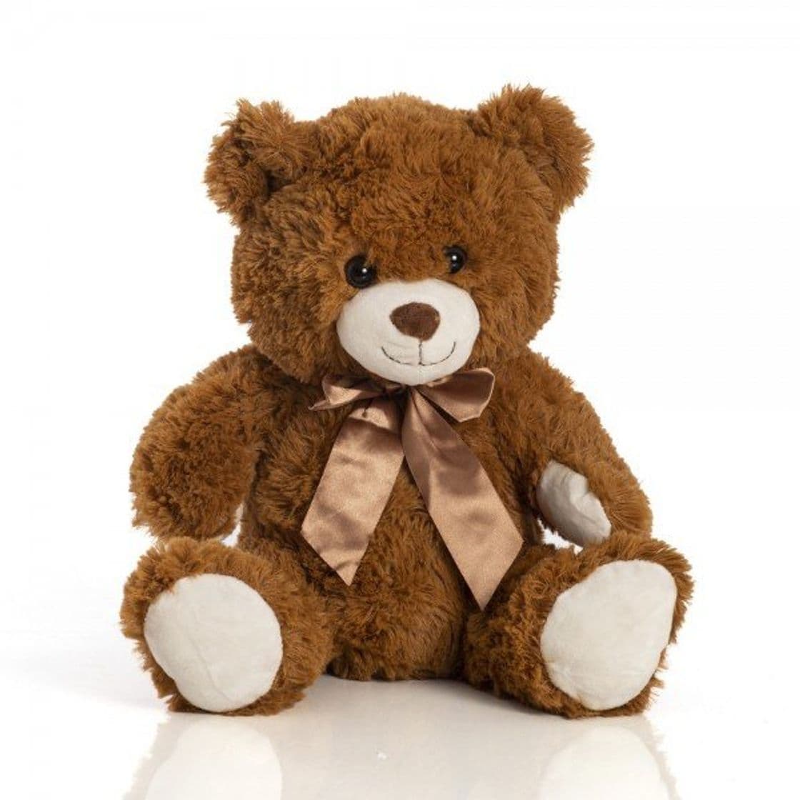 Moda Urso de Pelúcia 37 cm - Heitor Marrom Marrom