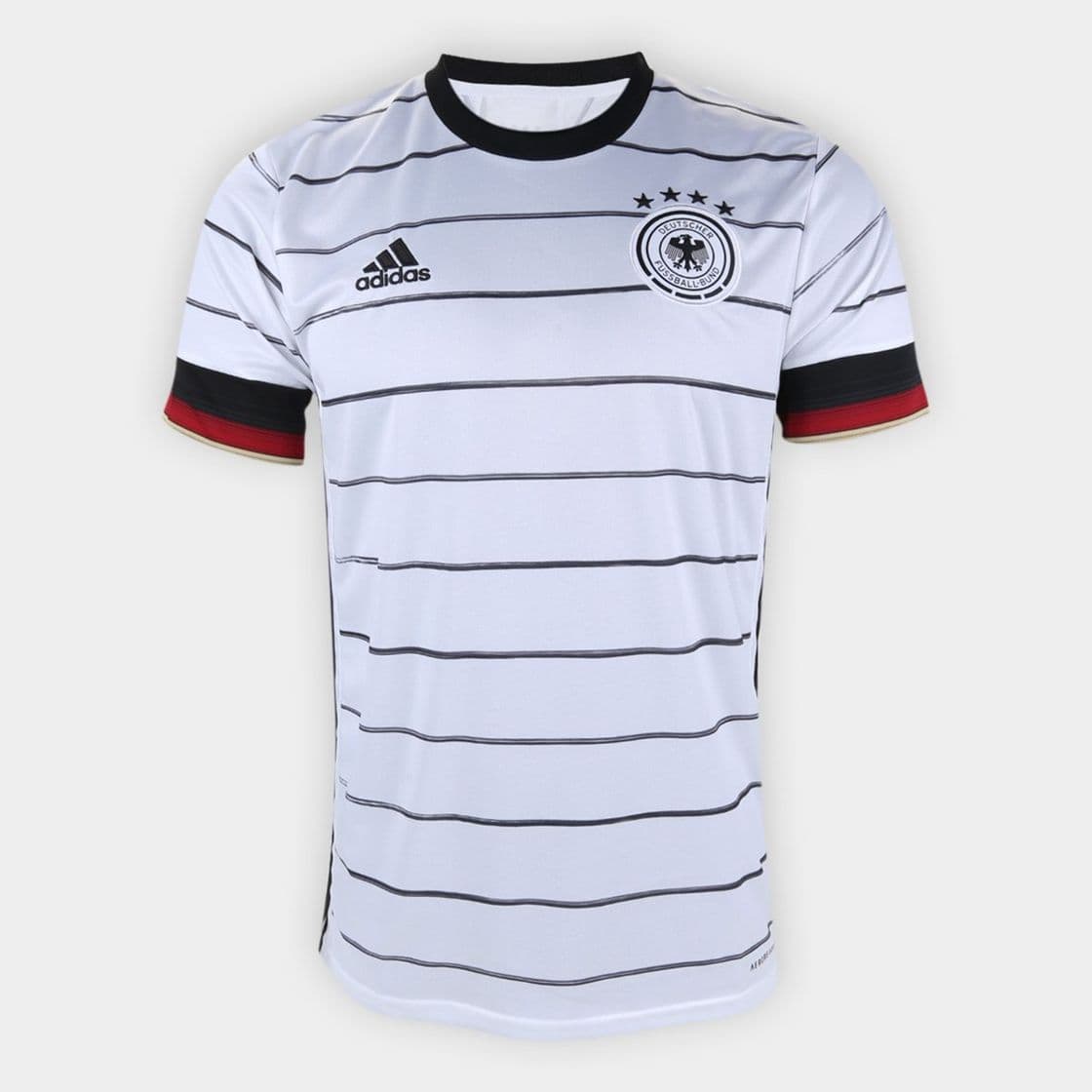 Moda Camisa Adidas Alemanha 2019/2020 I Torcedor Preto 