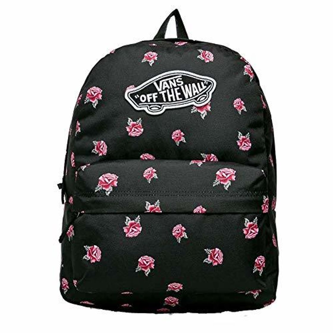 Fashion Vans Realm Backpack Mochila Tipo Casual, 42 cm, 22 Liters, Negro