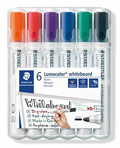 Product Staedtler 351 WP6 - Rotuladores para pizarra blanca Lumocolor