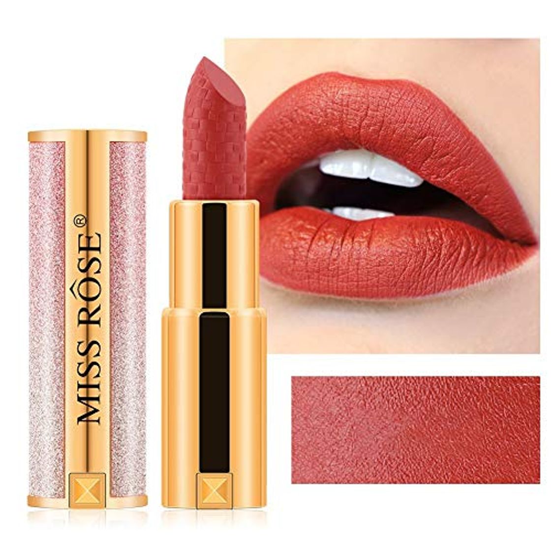 Producto ARTIFUN Lápiz Labial Mate Tinte de Larga Duración Labios Cosméticos Maquiagem Maquillaje Rojo Batom Lip Stick para Todo tipo de Piel