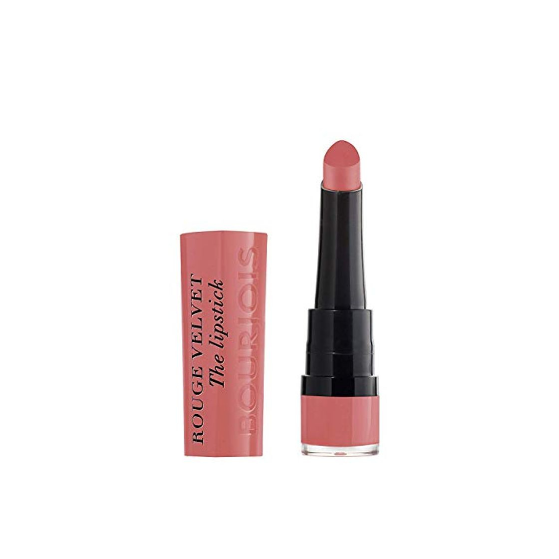 Belleza Bourjois Velvet The Lipstick Barra de Labios Tono 02 Flaming'rose