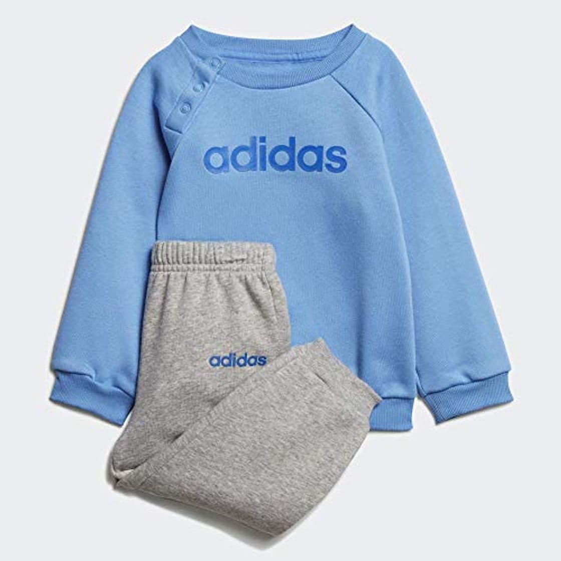 Product adidas I Lin Jogg FL Chándal, Unisex niños, Real Blue