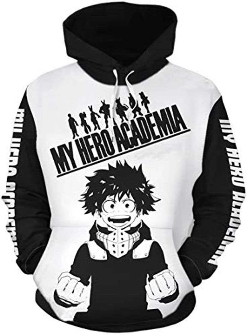 Product FLYCHEN Mujer Sudaderas con Capucha Manga Japonesa My Hero Academia Impresión 3D