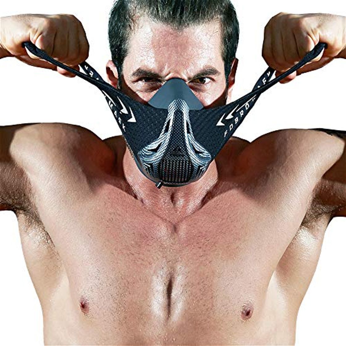 Product FDBRO Máscaras máscaras de Deportes, Estilo Negro, máscara;scara para Entrenamiento y acondicionamiento