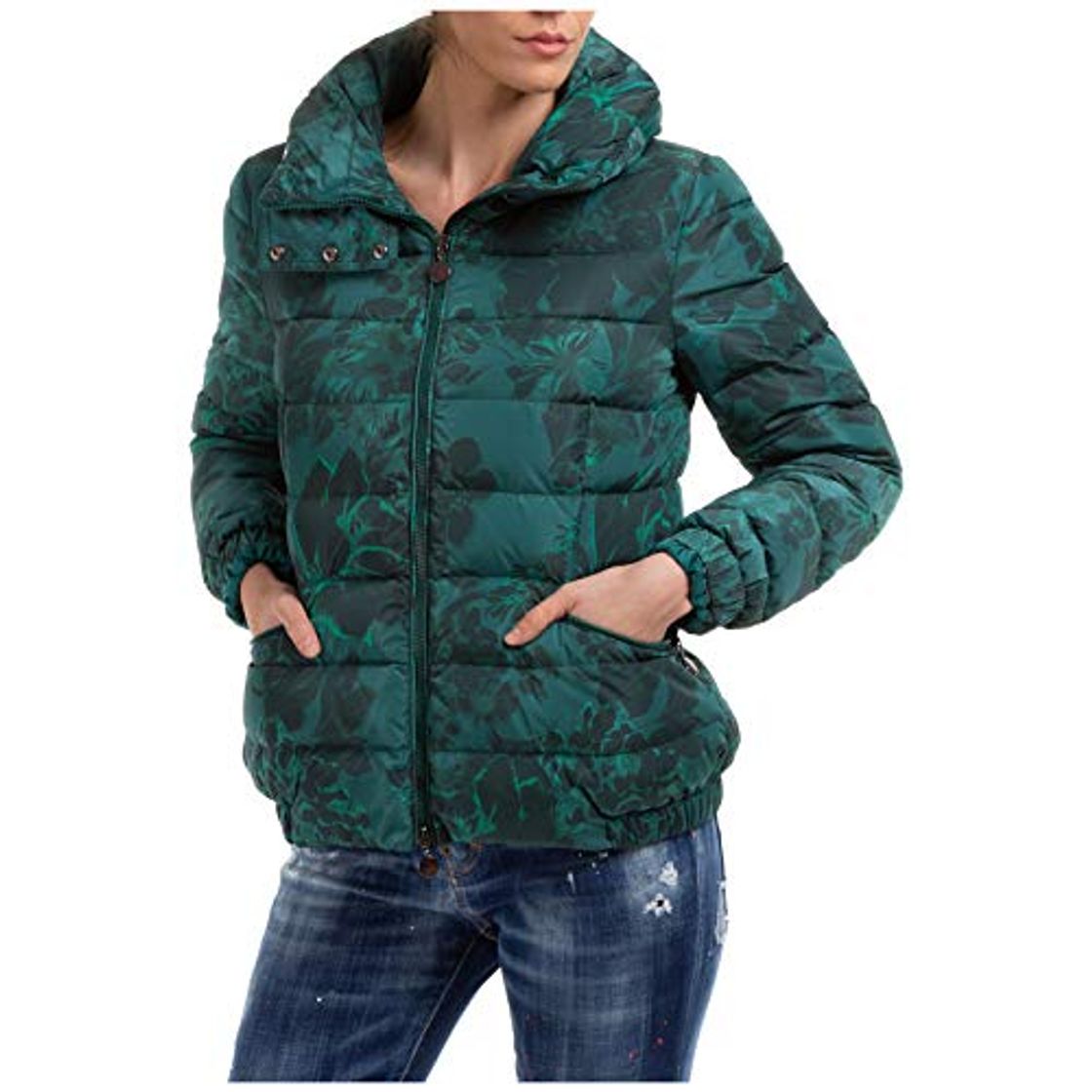 Product MONCLER Hombre Chaqueta de Plumas Verde 46 EU