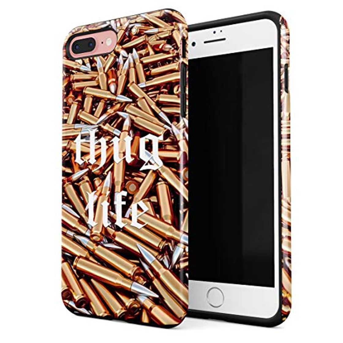 Product Funda Para iPhone 7 Plus & 8 Plus Thug Life Military Ammunition