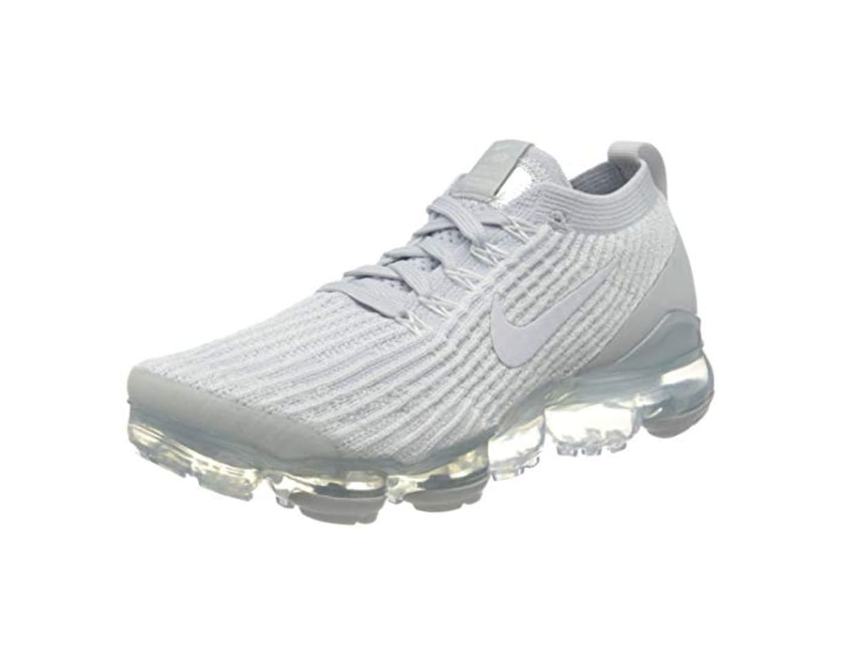 Fashion Nike W Air Vapormax Flyknit 3, Zapatillas de Atletismo para Mujer, Blanco