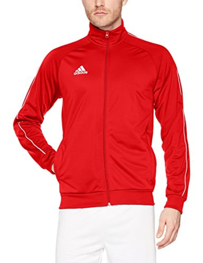 Fitness adidas Core18 PES Jkt Chaqueta, Hombre, Rojo