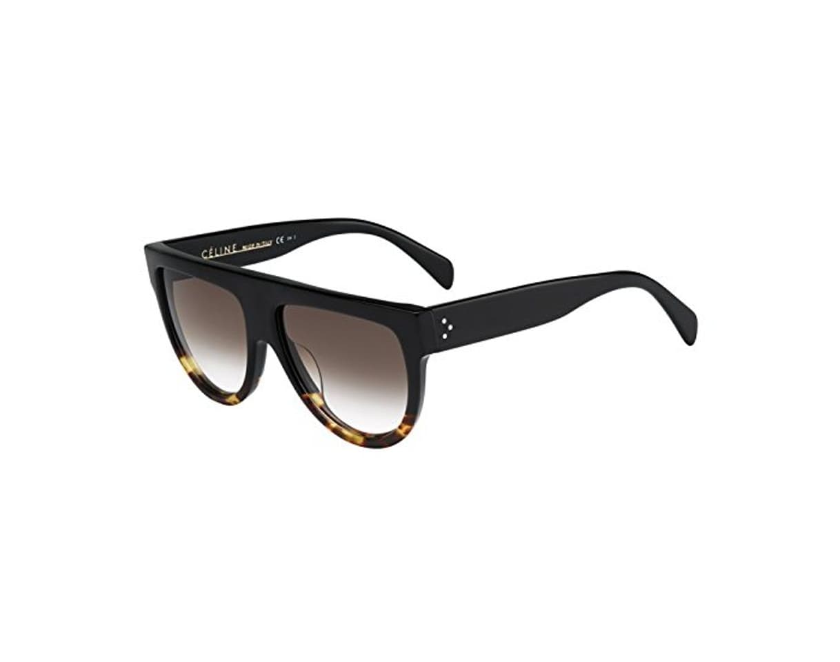 Fashion Celine Shadow FU5, Gafas de Sol Unisex, Black Tortoise Havana