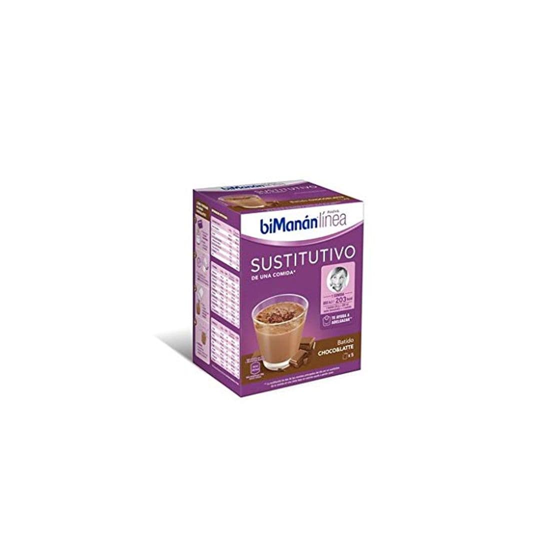 Product BIMANAN batido dietético de chocolate con leche