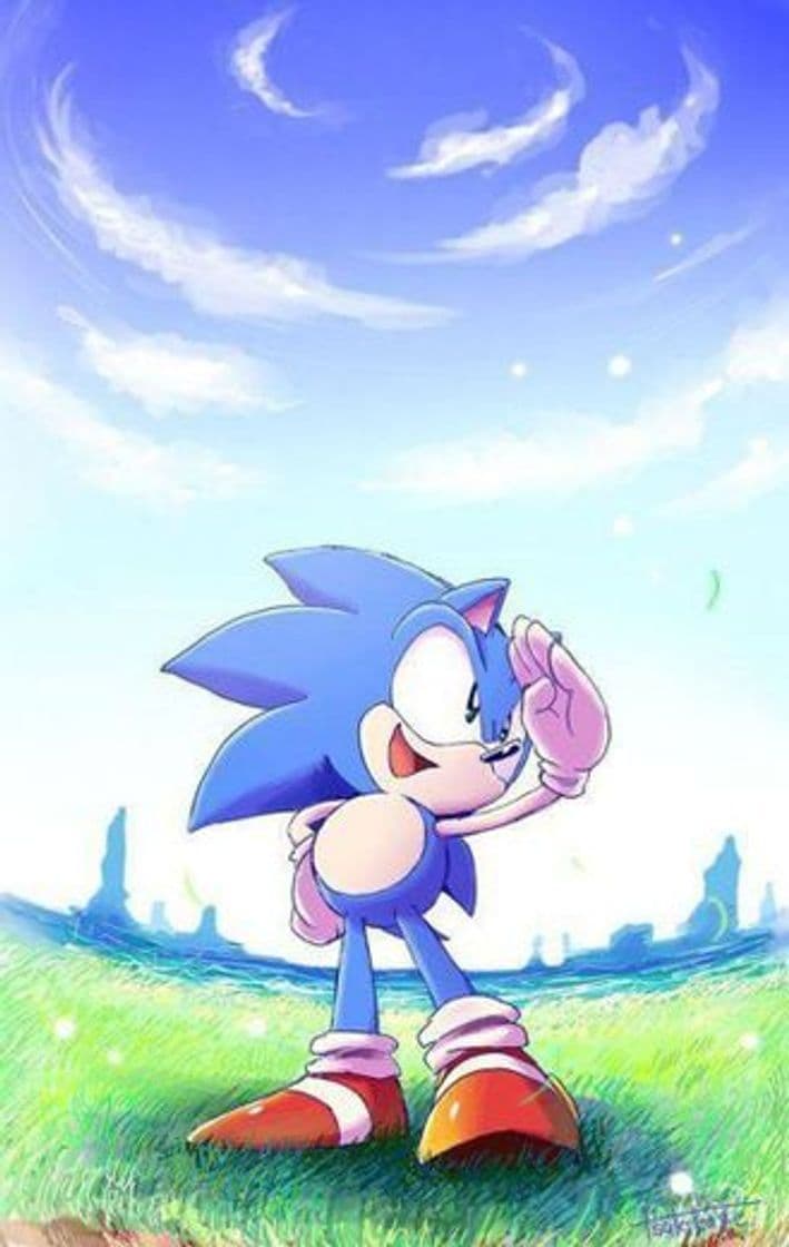 Moda Classic Sonic Wallpaper